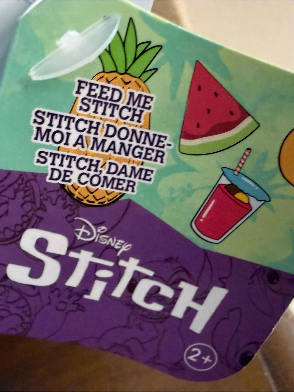 Disney Blue Stitch Plush with Yellow Taco Accessory
